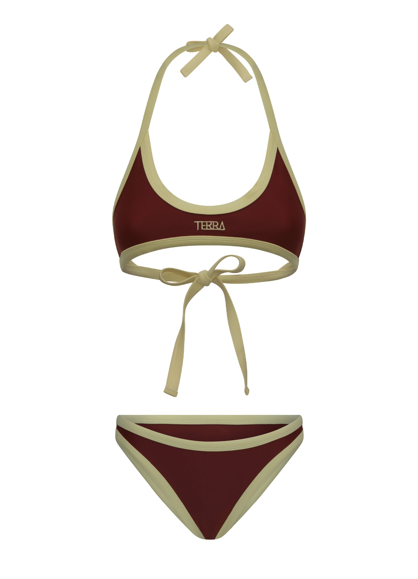 BIKINI CALETA - MARRONE
