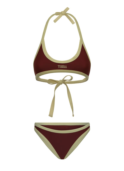 CALETA BIKINI - BROWN